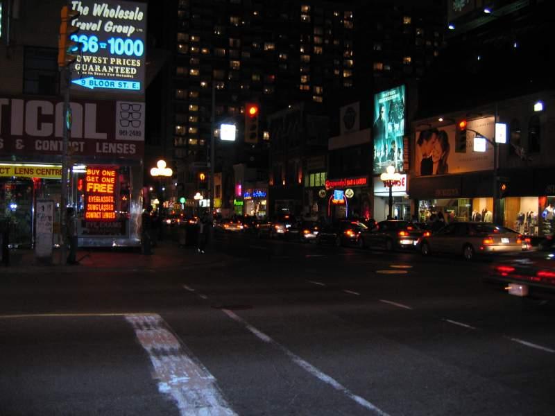 Downtown Toronto after Leafs won the Quarter Finals 01.JPG